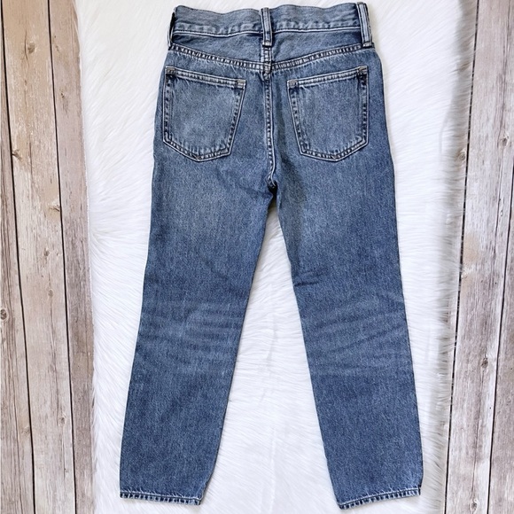 Gap Kids Boys’ Original Blue Distressed Straight Jeans - Picture 3 of 6